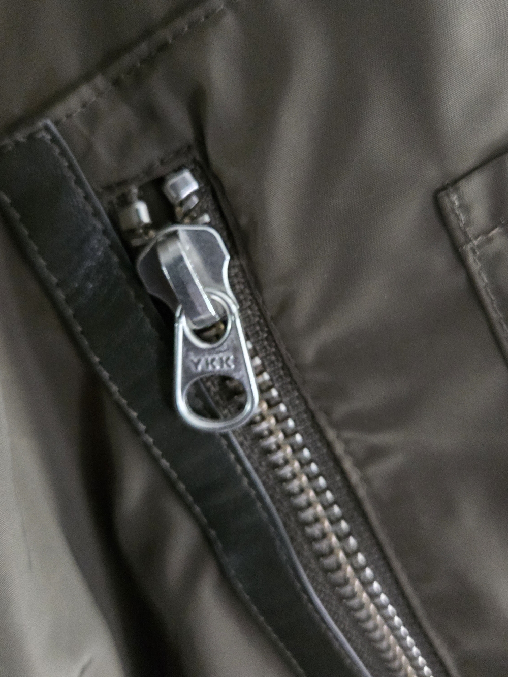 Mackage Aritzia Cara Khaki Bomber Jacket, Green Pilot Military Army Y2K - Picture 12 of 17